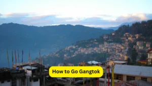 how to go Gangtok